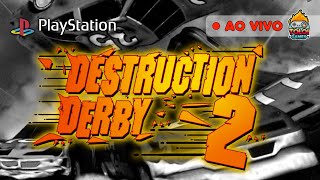 Destruction Derby 2 PS1 Jogando pela primeira vez [upl. by Izy]