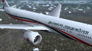 777300ER BIMAN BANGLADESH MILAN  DHAKA [upl. by Boarer]