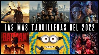 Las 10 Películas que más dinero recaudaron del 2022 [upl. by Radcliffe]