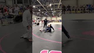 Sunflower State Games Freestyle Judo Tournament Match 2 100kg [upl. by Lekzehcey]