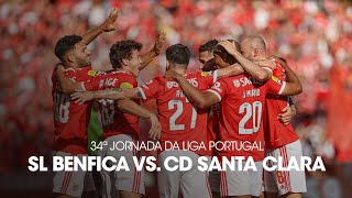 ResumoHighlights SL Benfica 30 CD Santa Clara [upl. by Sherfield89]