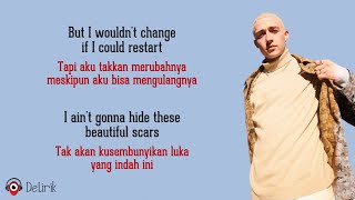 Beautiful Scars  Maximillian Lyrics video dan terjemahan [upl. by Erina192]