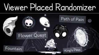 Hollow Knight Randomizer But My Viewers Placed Items [upl. by Monto108]