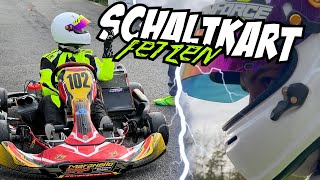 Das erste Mal SCHALTKART FAHREN karting formel1 motorsport kerpen [upl. by Corina]