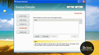 Shadow Defender is an easy to use security solution by Britec [upl. by Patience]