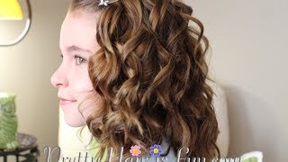 How to Curl Your Hair Using a Curling Wand  Pretty Hair is Fun [upl. by Hersh]