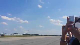 Pilot killed during plane crash at air show at DeKalb Peachtree Airport caught on camera [upl. by Gerda]