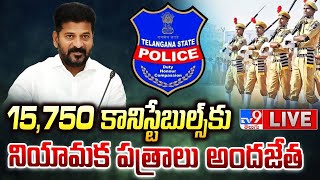 CM Revanth Reddy LIVE  Telangana New Police Recruitment Programme  TV9 [upl. by Yehus375]