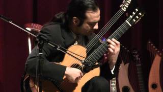 Brian Torosian performs Bayers Souvenir damour on 10string Harp Guitar [upl. by Maupin678]