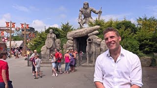 Charles Coyle interview wdrone footage of Tayto Park [upl. by Nahtanaoj]