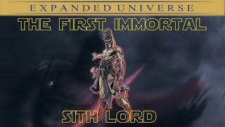 The First Immortal Sith Lord Darth Andeddu  MandaLORE [upl. by Guenevere]