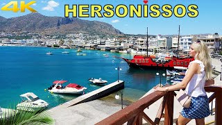 HERSONISSOS CRETE 4K 2020 GREECE [upl. by Saphra]