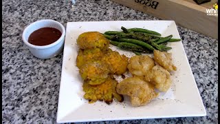 Cooking with Jae  Fried Cod Medallions Lingonberry Dipping Sauce amp Crispy Smashed Cheddar Potatoes [upl. by Bohannon]