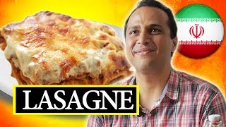 STRANIERI mangiano LASAGNE ITALIANE per la PRIMA volta  thepillow [upl. by Akimad764]