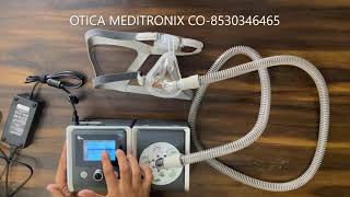 how to use bipap machine BMC BIPAP Y30T how to set up BIPAP machine demo installation and settings [upl. by Tarsus30]