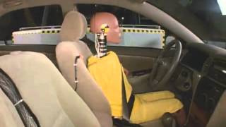 2005 Toyota Corolla side IIHS crash test [upl. by Lacram]