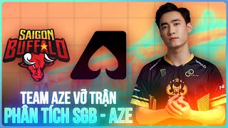 PHÂN TÍCH SGB VS AZE VỚI PHONG ĐỘ HIỆN TẠI TEAM AZE CHỈ ĐƯỢC TOP 56 TẠI VCS [upl. by Orth813]