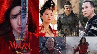 Disneys Mulan 2020 cast [upl. by Bartolome]