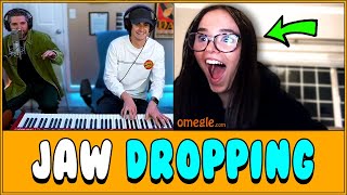 Pianist and Rapper AMAZE Strangers on Omegle [upl. by Eelrehpotsirhc]