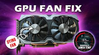 How To Replace A Broken Fan On Your Graphics Card GPU  Zotax 1060 6GB AMP [upl. by Ereynihc485]