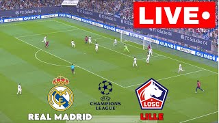 🔴LIVE  Lille vs Real Madrid  Uefa Champions League 202425  Ucl Live Stream [upl. by Eulalee489]