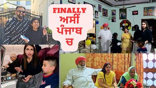 Trip to India After 5 year finally we are here Mr Mrs Dhesi 1st Vlog in punjab [upl. by Allveta149]