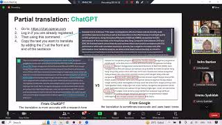 AI translator for researcher Google chatGPT deepL PdfElement which one you prefer Indo Sub [upl. by Antebi]