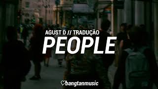 Agust D  People  Tradução PTBR [upl. by Ahsile]