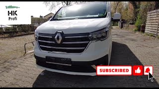 Renault Trafic Van 2022  the New trafic inside and out LWB 150HP [upl. by Saalocin]