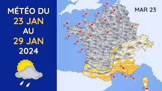 Météo du Mardi 23 au Lundi 29 Janvier 2024 [upl. by Yrallih242]