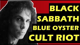 Black Sabbath The Blue Oyster Cult Tour Riot Black and Blue Tour [upl. by Ettener]