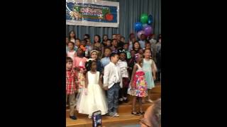 heflin elementary kindergarden celebration 2016 [upl. by Cad]