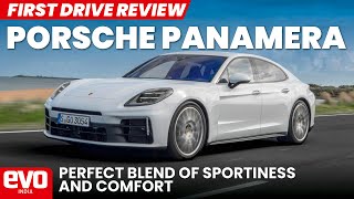 2024 Porsche Panamera  A fourseater 911  First Drive Review  evo India [upl. by Leilamag889]