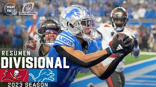 Tampa Bay Buccaneers vs Detroit Lions  Ronda Divisional  Resumen NFL en español  NFL Highlights [upl. by Eneri]