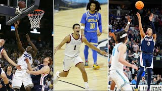 Gonzaga vs UCLA  Trio of unbelievable March Madness finishes [upl. by Ruhnke]