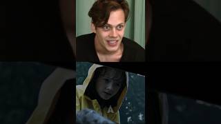 IT Bill Skarsgårds Audition for Pennywaise pennywise halloween cine movie shorts short [upl. by Oicnerual]