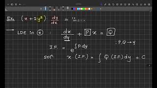 Linear Differential eqns of order 1 and order n short revision with theory and examples [upl. by Tonye689]