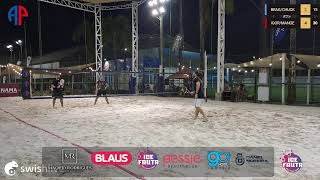 lll ETAPA DO RANKING DE BEACH TENNIS 🅰️ 🅿️ MASC B BRAGCHUCK VS IGORMANOE [upl. by Guinn]