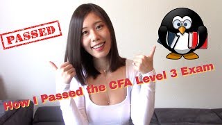 How I Passed the CFA Level 3 Exam on the 1st Attempt EngSub如何通过CFA三级考试 备考经验 [upl. by Lael]