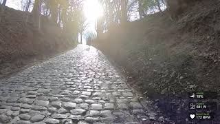 Climbing the Koppenberg with data [upl. by Bailey215]