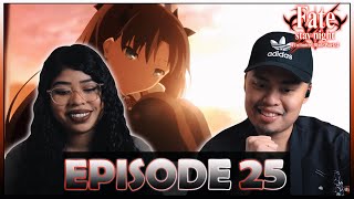 quotUnlimited Blade Worksquot FateStay Night Unlimited Blade Works Episode 25 Reaction [upl. by Ezitram]