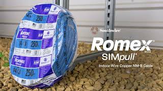 Romex® Brand SIMpull® Indoor Wire Copper NMB Cable [upl. by Duer]