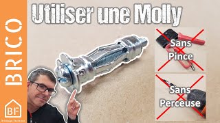 Comment utiliser une cheville Molly sans pince ni perceuse [upl. by Mead]