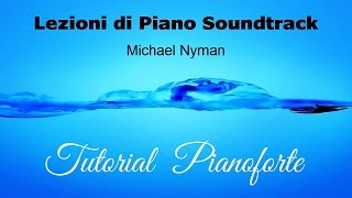 Lezioni di Piano Soundtrack Lampo Tutorial Italiano [upl. by Drucie]