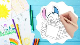 COMO DESENHAR STITCH  How to draw Stitch [upl. by Netniuq]