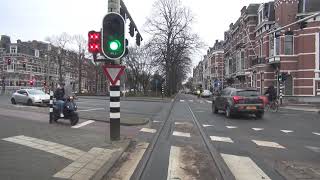 HTM lijn 28 Den Haag Zuiderstrand  Voorburg Station  2019 [upl. by Nishom350]