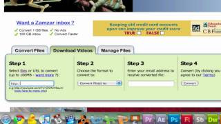 Download videos from any website and convert any files using zamzar [upl. by Heindrick]