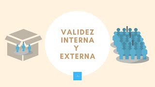 🌍 QUÉ es la VALIDEZ INTERNA y EXTERNA TIPOS de validez 11 [upl. by Ytok]