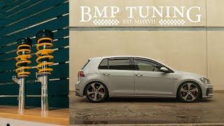 MK75 Golf GTI KW V2 Coilover Install amp review  BMP Tuning [upl. by Aurel]