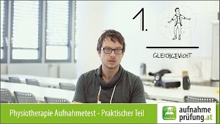 Physiotherapie Aufnahmetest  Praktischer Teil [upl. by Tien]